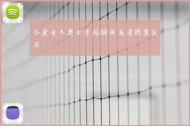 谷爱凌冬奥会夺冠瞬间高清图集发布